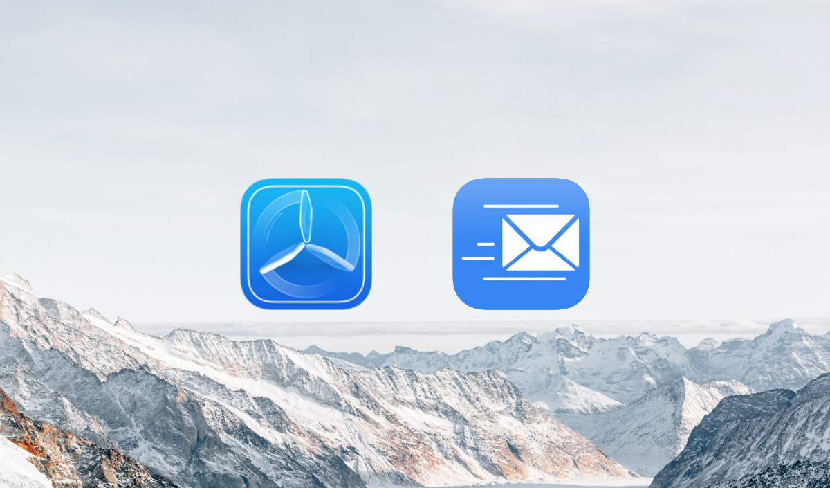 TestFlight icon and Note to Self Mail icon