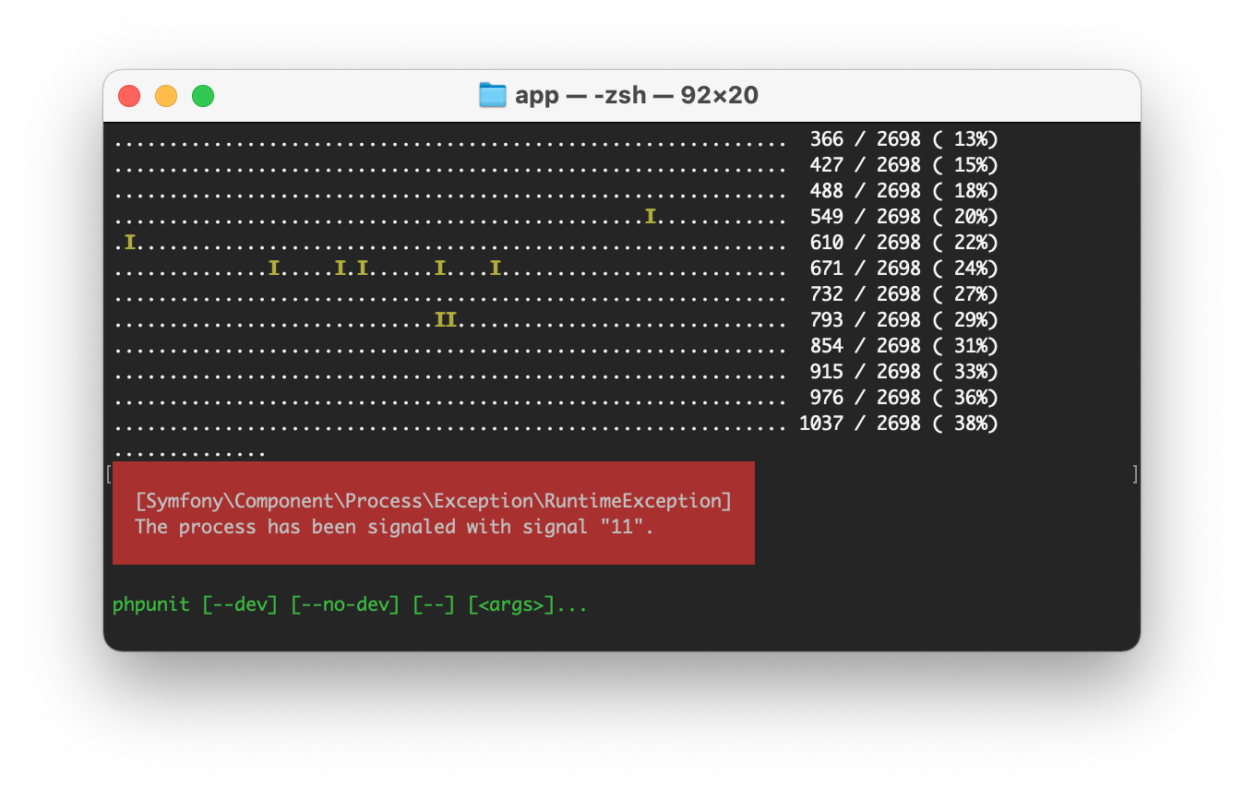 Enable debugging output in PHPUnit mixable Blog